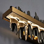 YOOGEE statement chandelier for dining room and foyer lighting