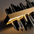 Contemporary chandelier lighting fixture for luxury home decor