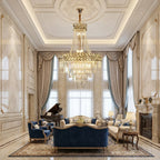 Contemporary chandelier lighting fixture for luxury home decor