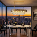 Luxury pendant lighting fixture for dining room and kitchen island