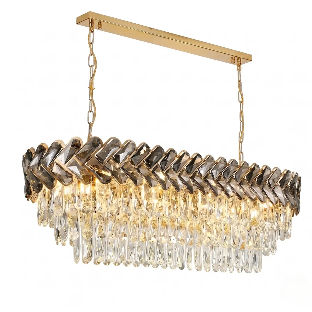 Luxury pendant lighting fixture for dining room and kitchen island