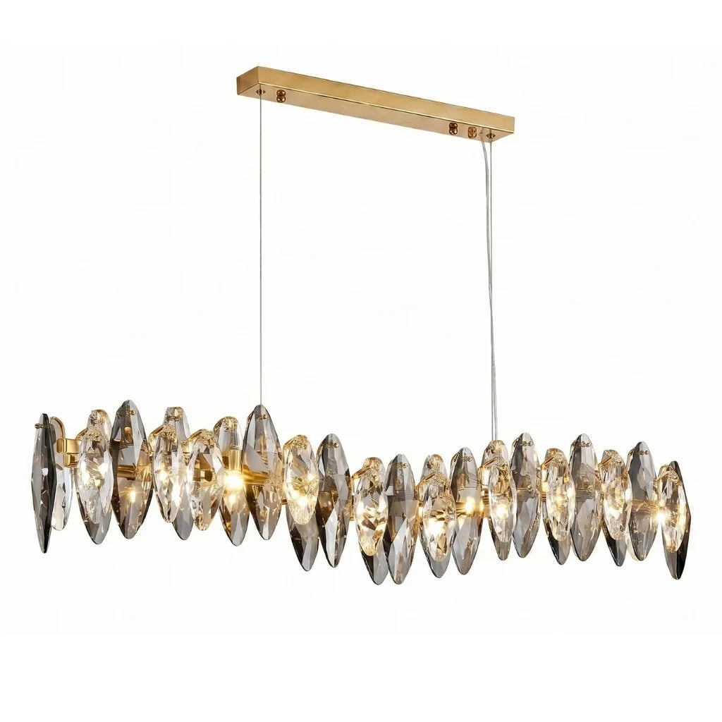 Luxury pendant lighting fixture for dining room and kitchen island