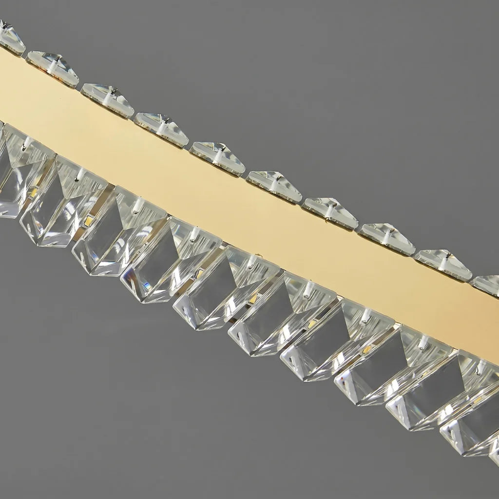 YOOGEE statement chandelier for dining room and foyer lighting