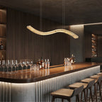 YOOGEE statement chandelier for dining room and foyer lighting