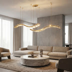 Luxury ceiling chandelier for upscale American home interiors