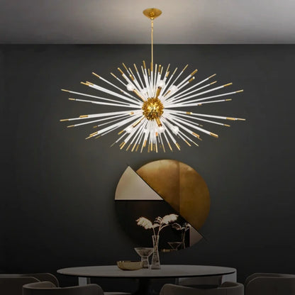 luxury gold chandelier
