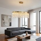 Contemporary chandelier lighting fixture for luxury home decor