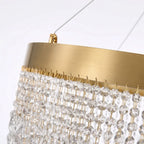 YOOGEE statement chandelier for dining room and foyer lighting