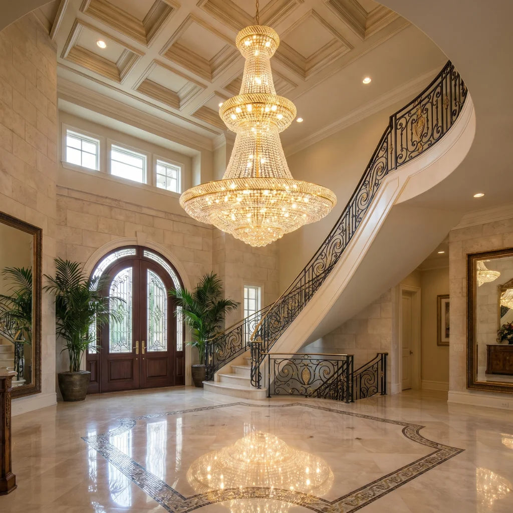 Contemporary chandelier lighting fixture for luxury home decor