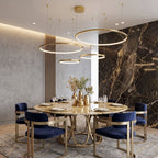 YOOGEE statement chandelier for dining room and foyer lighting