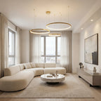 YOOGEE statement chandelier for dining room and foyer lighting