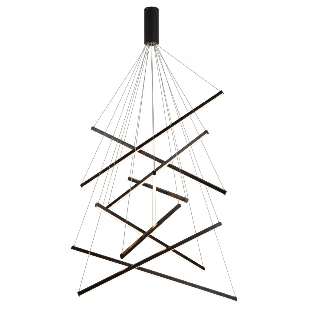 YOOGEE luxury crystal chandelier for modern dining room lighting