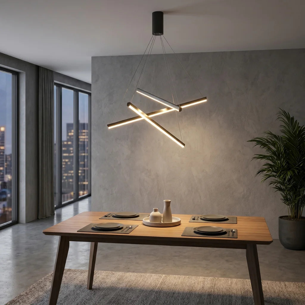 Contemporary chandelier lighting fixture for luxury home decor