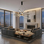 YOOGEE luxury crystal chandelier for modern dining room lighting