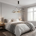 Contemporary chandelier lighting fixture for luxury home decor
