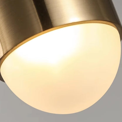 gold pendant light