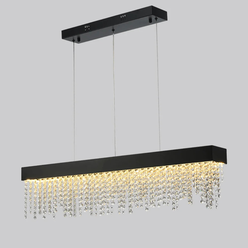 black chandelier for dining room