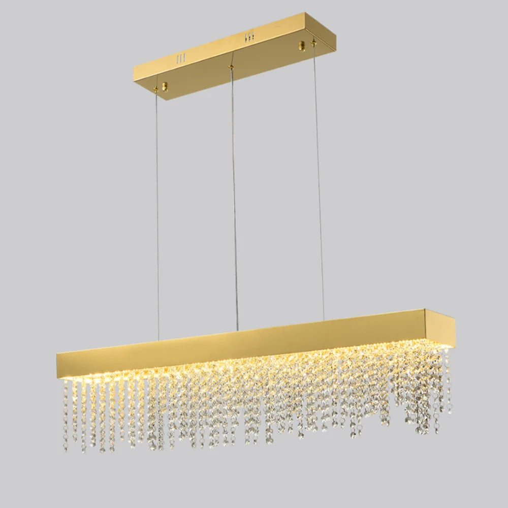 gold chandelier for dining room