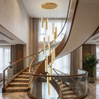 Contemporary chandelier lighting fixture for luxury home decor