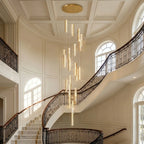 Luxury ceiling chandelier for upscale American home interiors