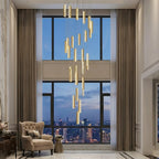 Contemporary chandelier lighting fixture for luxury home decor