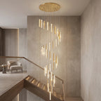 YOOGEE statement chandelier for dining room and foyer lighting