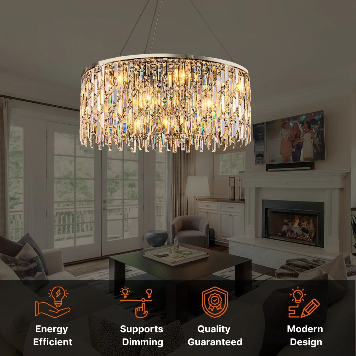 Drift Chandelier