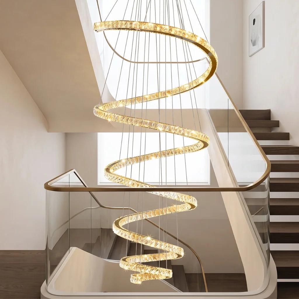 Contemporary chandelier lighting fixture for luxury home decor