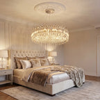Contemporary chandelier lighting fixture for luxury home decor