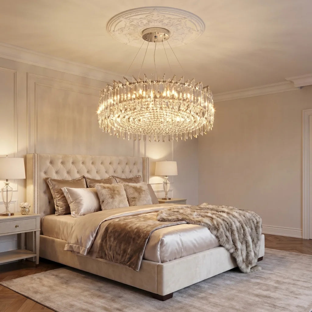 Contemporary chandelier lighting fixture for luxury home decor