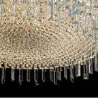 YOOGEE statement chandelier for dining room and foyer lighting