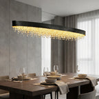 Luxury pendant lighting fixture for dining room and kitchen island