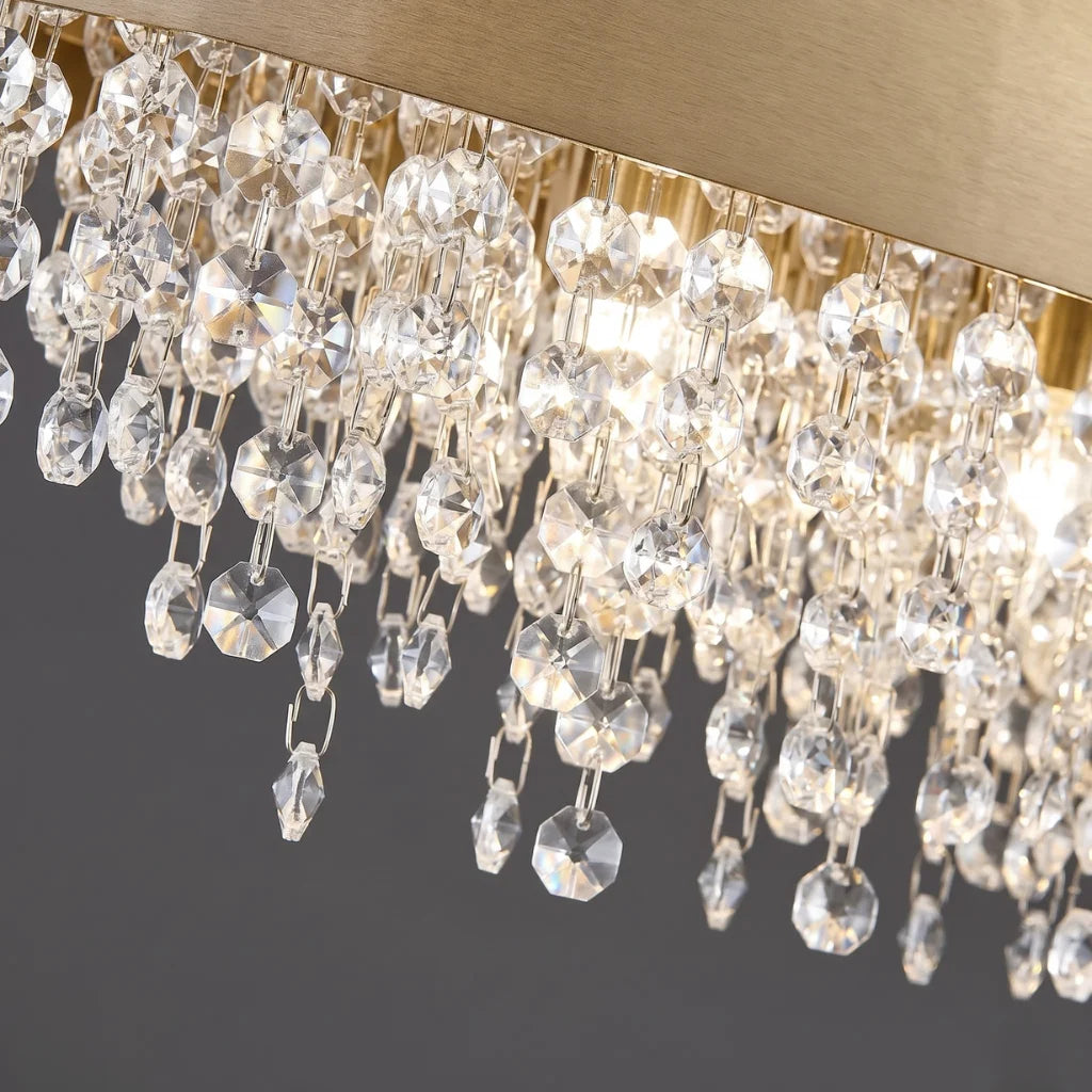 YOOGEE linear pendant light for kitchen and dining room lighting