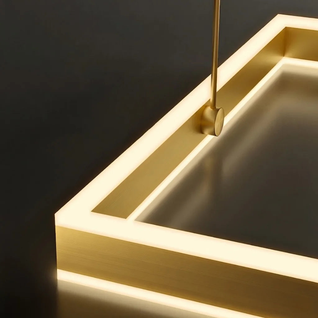 YOOGEE luxury crystal chandelier for modern dining room lighting