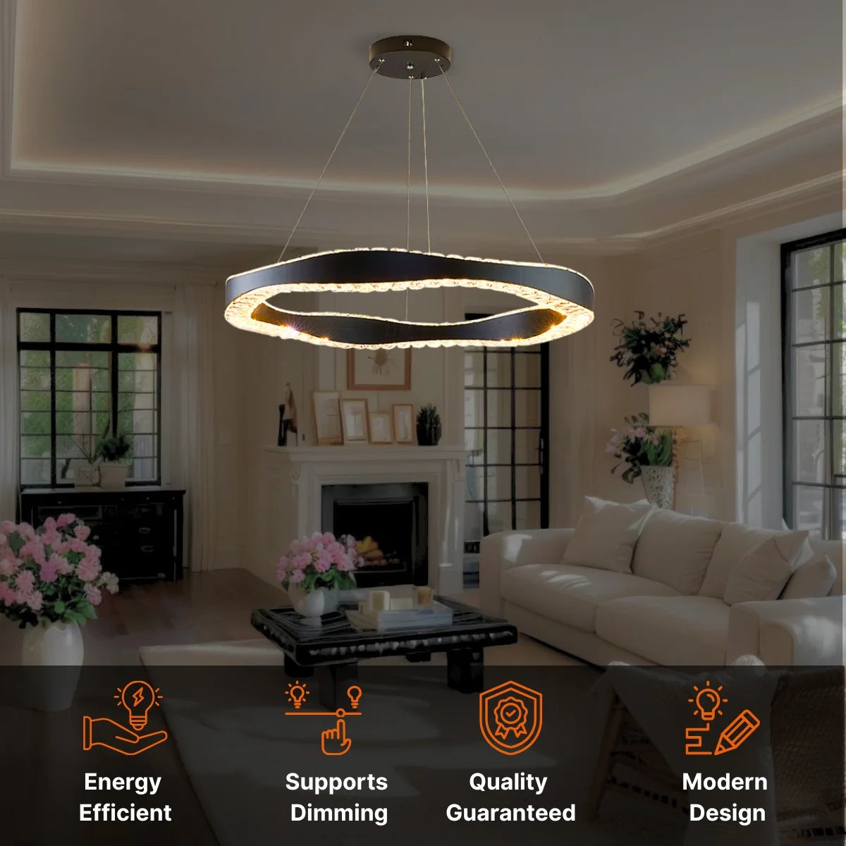 Bright Chandelier