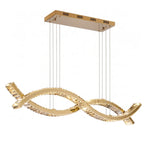 Luxury ceiling chandelier for upscale American home interiors