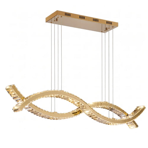 Luxury ceiling chandelier for upscale American home interiors