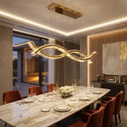 YOOGEE statement chandelier for dining room and foyer lighting