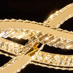 Luxury ceiling chandelier for upscale American home interiors