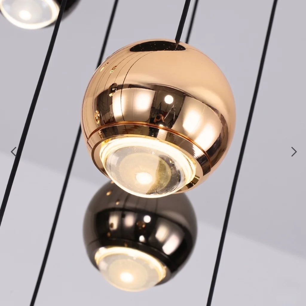 Luxury ceiling chandelier for upscale American home interiors