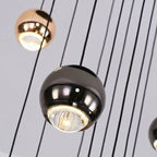 YOOGEE statement chandelier for dining room and foyer lighting