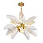 Modern chandelier light fixture for elegant living room decor