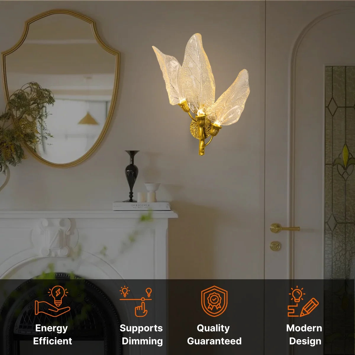 Leaf Sconce