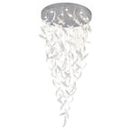 Luxury ceiling chandelier for upscale American home interiors