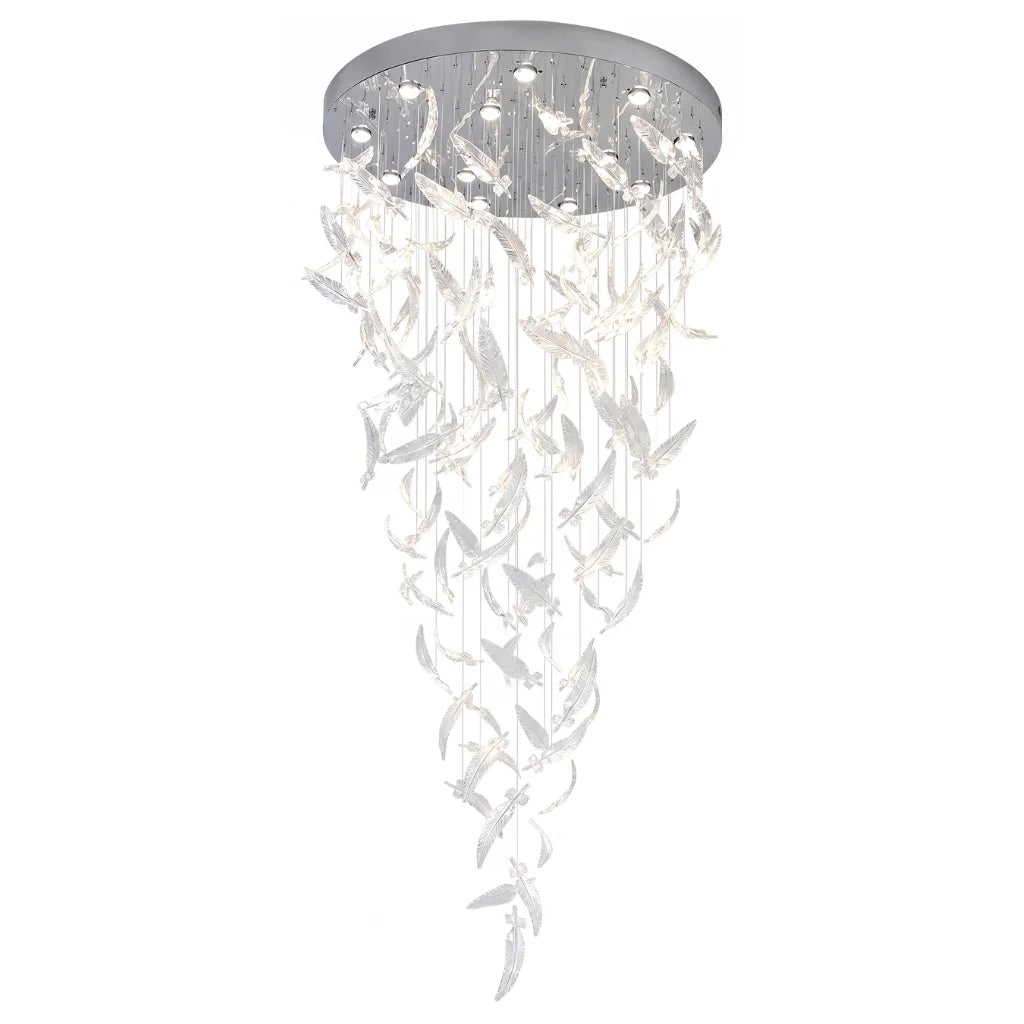 Luxury ceiling chandelier for upscale American home interiors