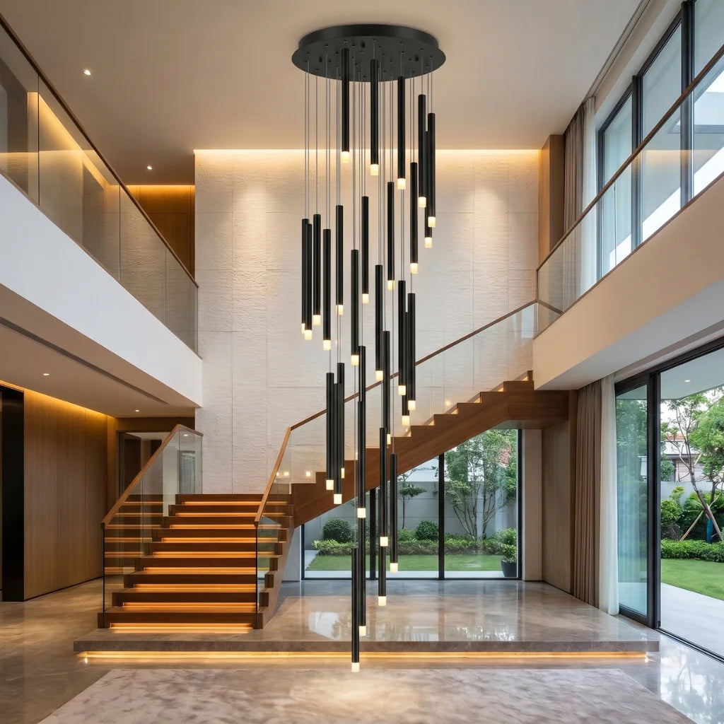 YOOGEE luxury crystal chandelier for modern dining room lighting