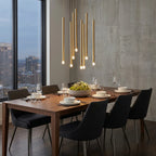 YOOGEE statement chandelier for dining room and foyer lighting