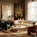 Contemporary chandelier lighting fixture for luxury home decor