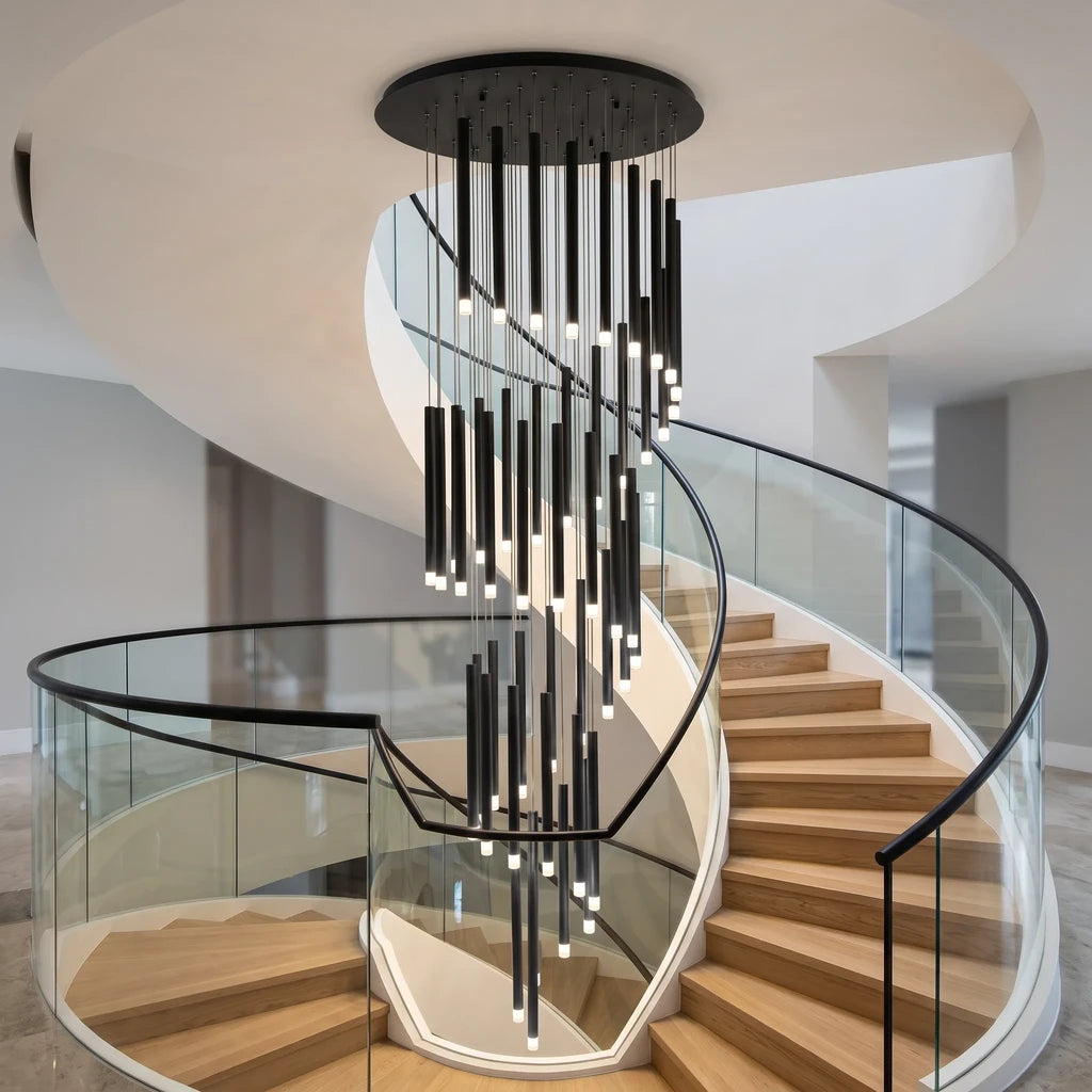 YOOGEE luxury crystal chandelier for modern dining room lighting