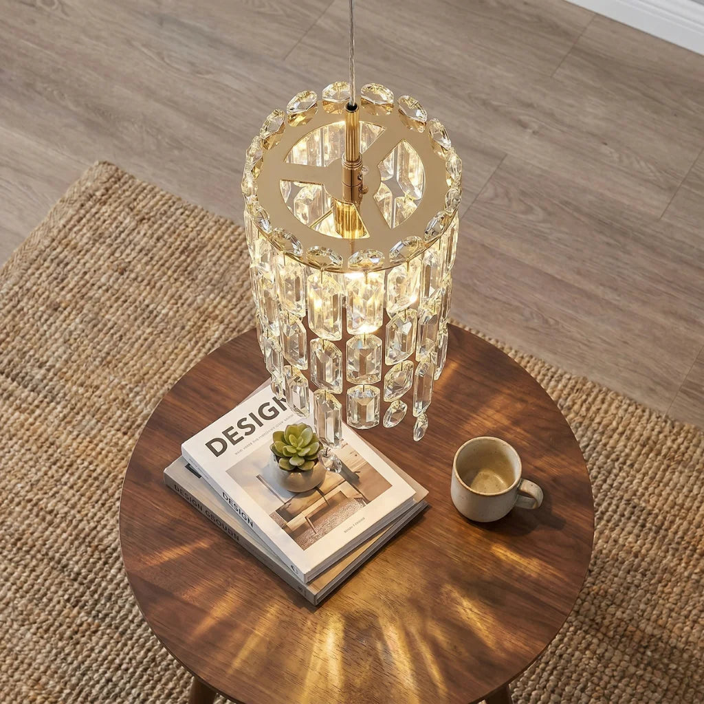Elf Luxury Crystal Pendant Light for Dining Room